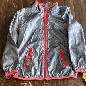 Cat & Jack Pink and Gray Water-Resistant Jacket